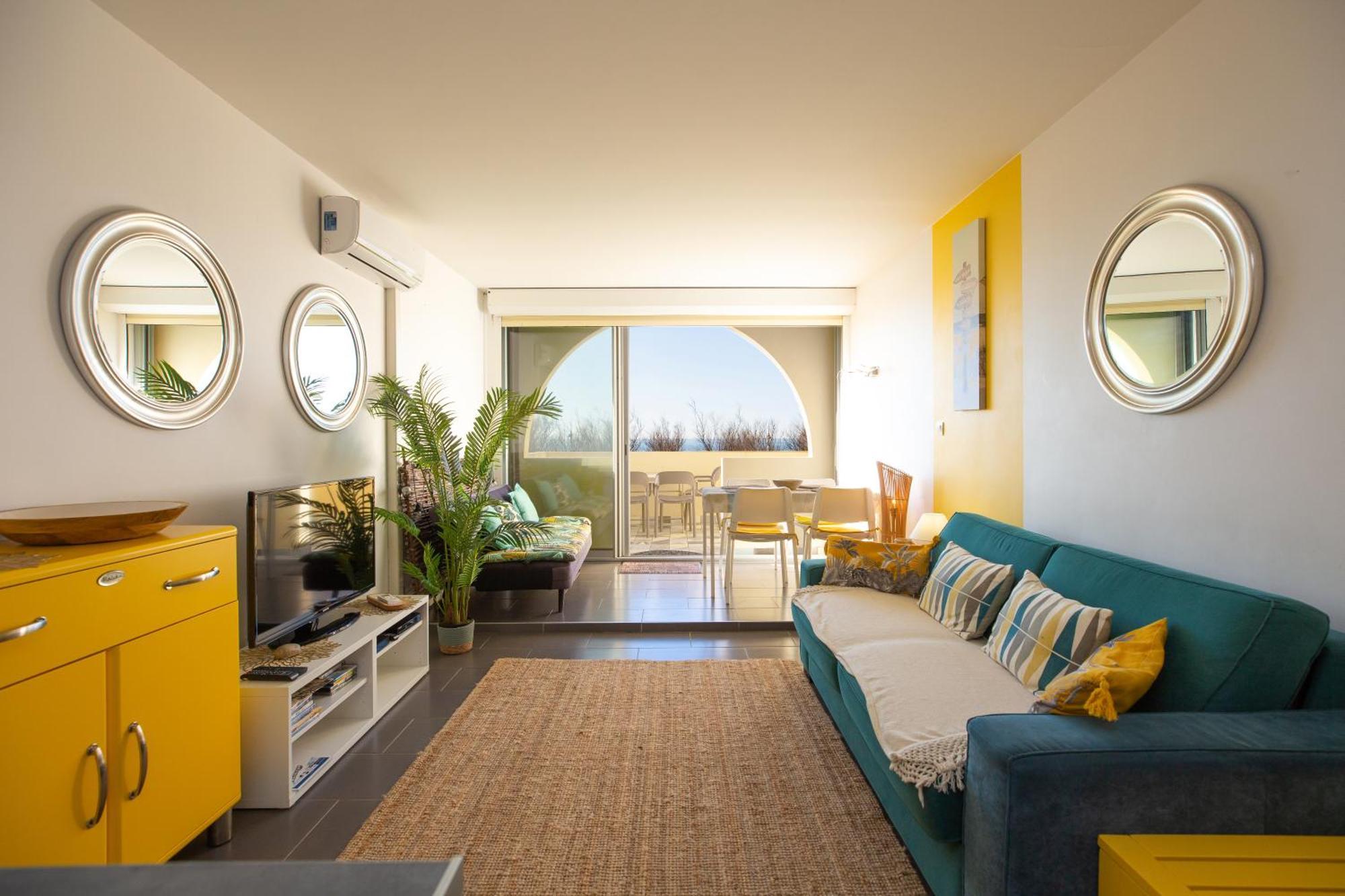 La Dune D'Or - Vue Mer, Studio Face A La Plage Avec Terrasse سورت-هوسيغور المظهر الخارجي الصورة